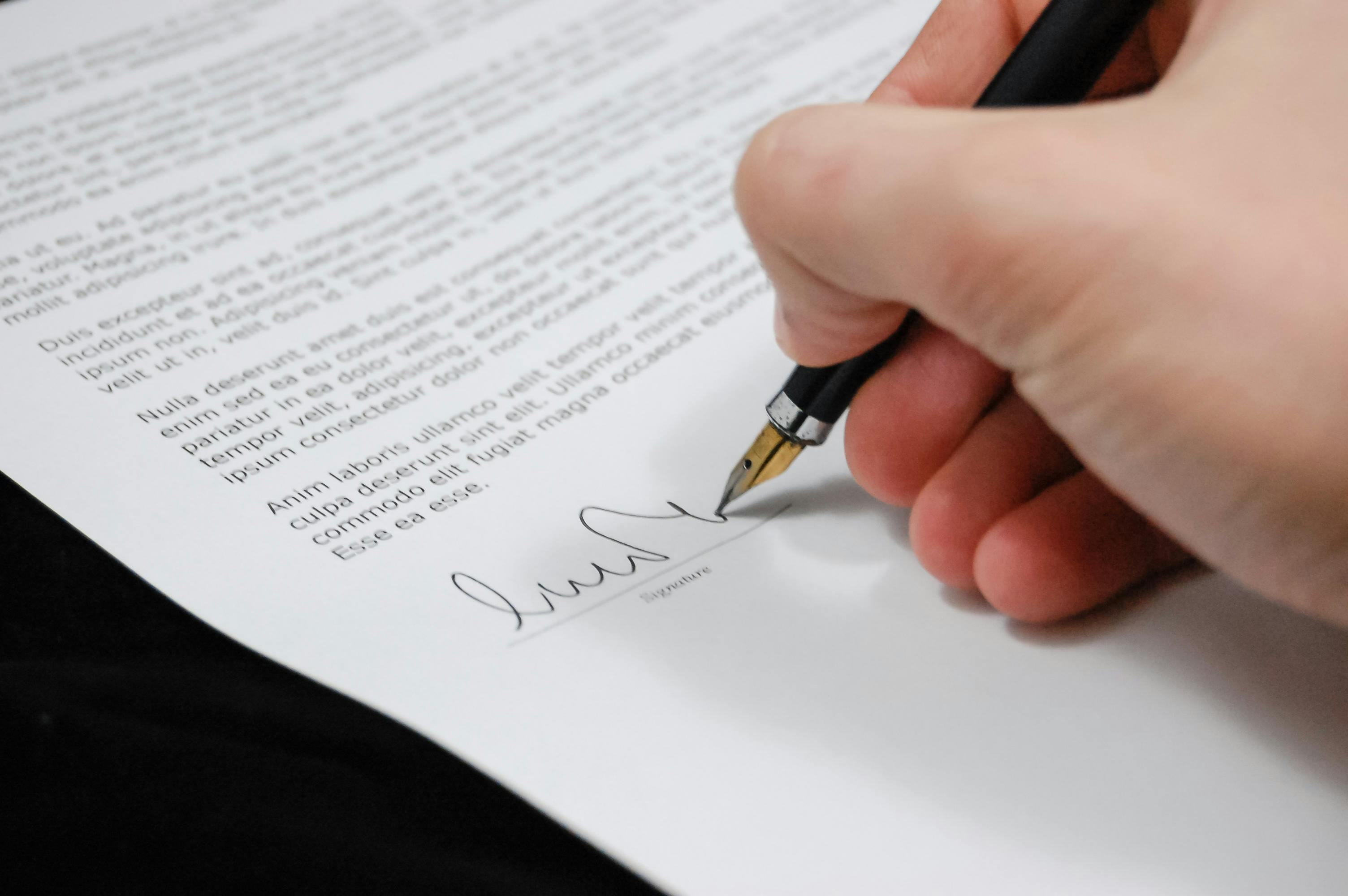 Commercial Contracts - Business agreements and legal documentation